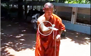 Monk and spinning top