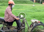 Motorcycle lawnmower